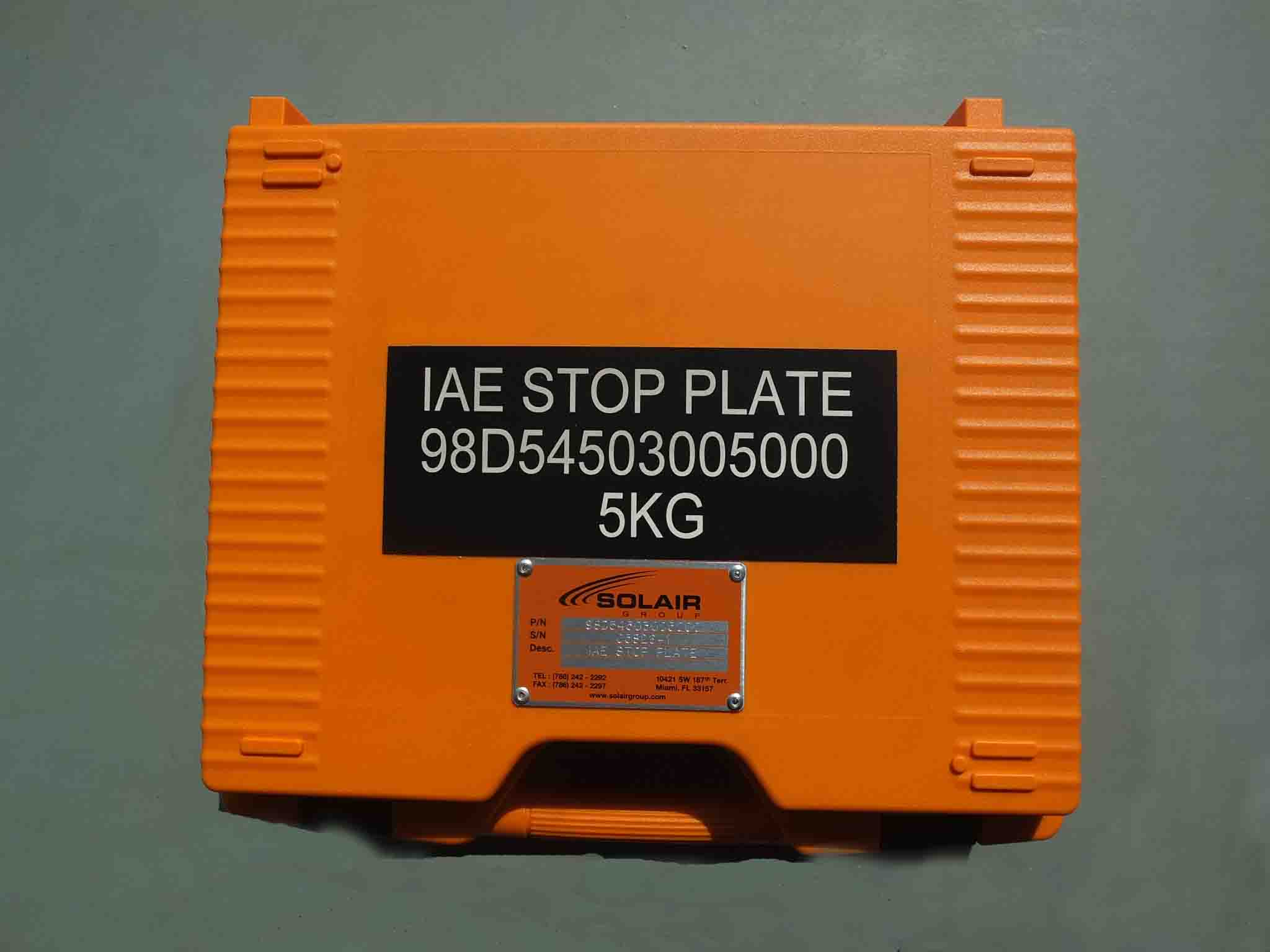 98D54503005000 IAE STOP PLATE